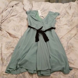 modcloth chiffon dress
